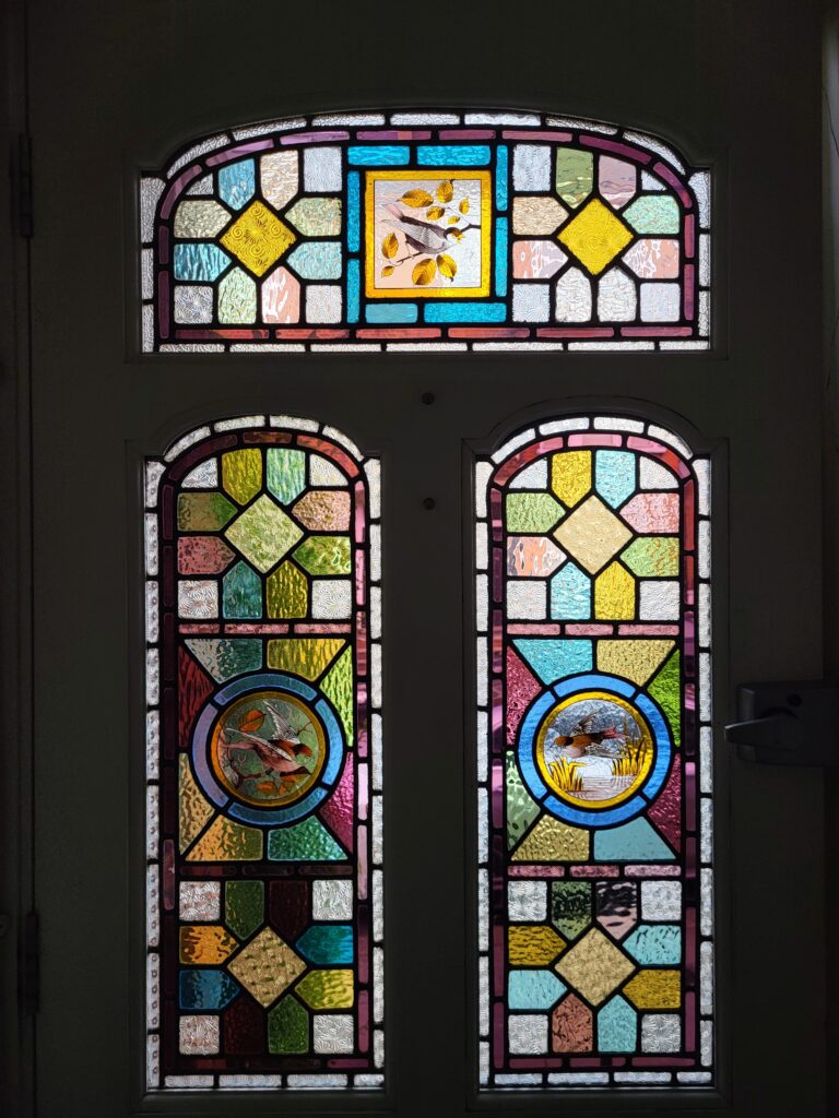 Victorian stained glass style